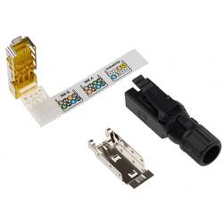 Harting Industrial® 10G datový zástrčkový konektor pro senzory - aktory, 09451511560, piny: 8P8C, 1 ks