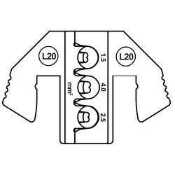 TOOLCRAFT TO-9625869 krimpovací nástavec Kontakt MCP 6.3/4.8K & SPT (SWS) 1.5 do 2.5 mm² Vhodné pro značku (kleště) TOOLCRAFT