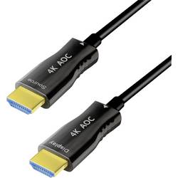 LogiLink HDMI AV kabel [1x HDMI zástrčka - 1x HDMI zástrčka] 20 m černá