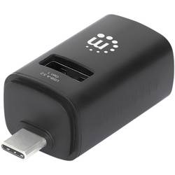 Manhattan 180993 USB kombinovaný hub černá