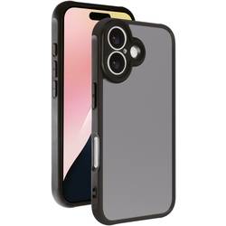 Vivanco FROSTED zadní kryt na mobil Apple iPhone 16 transparentní, černá 1552552, nepropustný vůči písku, odolné vůči stříkající vodě, prachotěsný 64223
