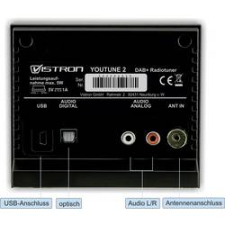 Vistron Youtune2 přijímač digitálního rádia DAB+, černá