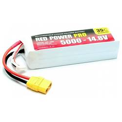Red Power 19125 akupack Li-Pol (modelářství), 14.8 V, 5000 mAh, 35 C, Softcase, XT90