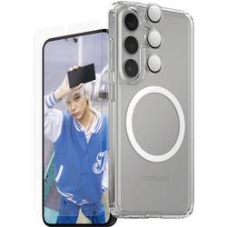 PanzerGlass CARE Flagship 3-in-1 Pouzdro + sada ochranného skla Samsung Galaxy S25+ transparentní 1552552, odolné vůči nárazům CRRCHNUG37942