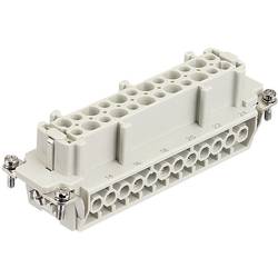 Harting Han® 10HvE-F-s 09340102701 konektorová vložka, zásuvka, seria Han® Hv E, 1 ks