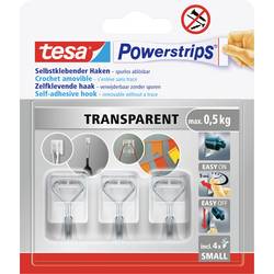 tesa Powerstrips Small Lepicí háček 3 ks bílá, nerezová ocel Množství: 3 ks