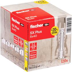 Fischer 573161 SX Plus hmoždinka 40 mm 8 mm 120 ks