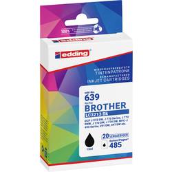 Edding Ink náhradní Brother LC-3213BK kompatibilní černá EDD-639 18-639