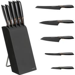 Měřicí blok Edge se 5 noži Fiskars 1003099 Nožový blok černá, 1 ks