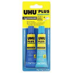 UHU Plus Schnellfest dvousložkové lepidlo 45700 35 g