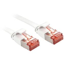 LINDY 47565 RJ45 síťové kabely, propojovací kabely CAT 6 U/FTP 10.00 m bílá pozlacené kontakty 1 ks