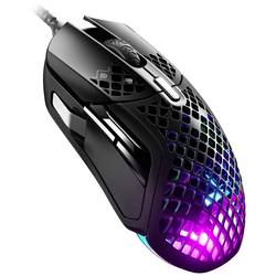 Steelseries Aerox 5 optická herní myš, kabelový, USB, 9 tlačítko, 18000 dpi, černá