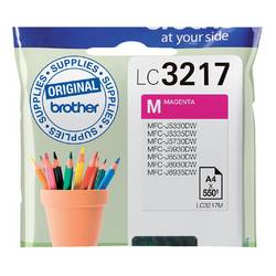 Brother Ink LC-3217M originál samotný modul purppurová LC-3217 M