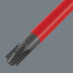 Wera Kraftform Kompakt VDE 65 iS PZ/S # 2x157 mm TIE SB pro elektrotechniky Plus/Minus výměnné bity s rukojetí 2 mm SL/PZ 2 157 mm