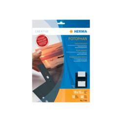 Herma 7786 obaly na fotografie černá, transparentní 10 x 15 cm