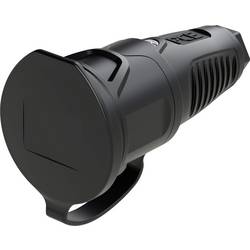 PC Electric 2521-ss zásuvka plnogumové 250 V černá IP54