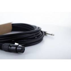 Cordial EM 5 FP XLR propojovací kabel [1x XLR zásuvka 3pólová - 1x jack zástrčka 6,3 mm (mono)] černá