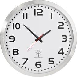 EUROTIME 56863 DCF nástěnné hodiny 50 cm x 50 cm x 50 cm , stříbrná