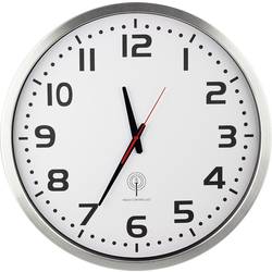 EUROTIME 56863 DCF nástěnné hodiny 50 cm x 50 cm x 50 cm x 50 cm , stříbrná