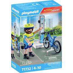Playmobil® ACT!ON HEROES Policie cyklistická stezka 71732