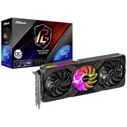 ASRock grafická karta Intel Arc™ A770 Phantom Gaming OC 16 GB GDDR6-RAM PCIe x16 DisplayPort, HDMI™ přetaktovaná, RGB osvětlení