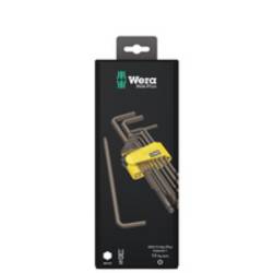 Wera 950/13 Hex-Plus Imperial 1 inbus sada klíčů 3/8 palec, 5/16 palec, 1/16 palec, 1/4 palec, 3/16 palec, 7/32 palec, 5/32 palec, 9/64 palec, 1/8 palec, 7/64