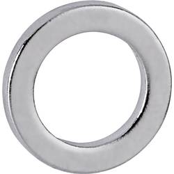 Maul neodymový magnet MAUL (Ø x v) 12 mm x 1.5 mm prstenec stříbrná 10 ks 6168396