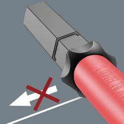 Wera Kraftform Kompakt VDE 65 iS PZ/S # 1 x 157 mm TIE pro elektrotechniky Plus/Minus výměnné bity s rukojetí 1 mm