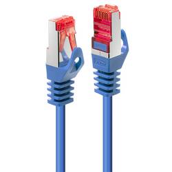 LINDY 47357 RJ45 síťové kabely, propojovací kabely CAT 6 S/FTP 7.50 m modrá stíněný 1 ks