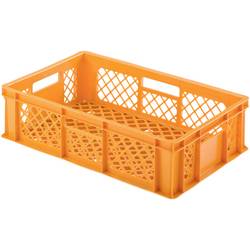 Alutec 75090 plastový box , vhodné pro potraviny, (d x š x v) 600 x 600 x 154 mm, oranžová, 1 ks
