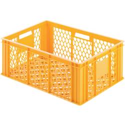 Alutec 75091 plastový box , vhodné pro potraviny, (š x v x h) 600 x 250 x 400 mm, oranžová, 1 ks