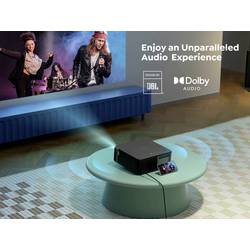 Yaber projektor K2S LCD 800 ANSI-Lumen 1920 x 1080 Full HD Podporuje 4K, Integrovaný reproduktor JBL, Smart TV-Dongle, Automatické ostření, automatická korekce