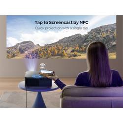 Yaber projektor K2S LCD 800 ANSI-Lumen 1920 x 1080 Full HD Podporuje 4K, Integrovaný reproduktor JBL, Smart TV-Dongle, Automatické ostření, automatická korekce