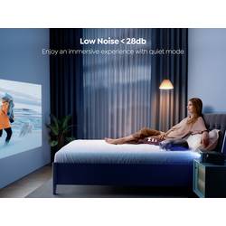 Yaber projektor K2S LCD 800 ANSI-Lumen 1920 x 1080 Full HD Podporuje 4K, Integrovaný reproduktor JBL, Smart TV-Dongle, Automatické ostření, automatická korekce