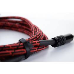 Cordial 14774 jack audio kabel [1x jack zástrčka 6,3 mm (mono) - 1x jack zástrčka 6,3 mm (mono)] 7.50 m černá, červená Textilní plášť