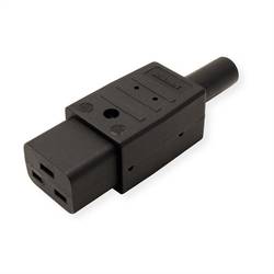 Bachmann 915.174 IEC zástrčka C13/C14 zástrčka Počet kontaktů: 2 16 A černá 1 ks Piece