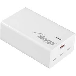 Akyga AK-CH-25 USB nabíječka, 3x USB-C®, 1x USB A , 140 W, Dodávka energie
