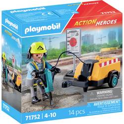 Playmobil® ACT!ON HEROES Stavební dělníci s majzlíkem 71752