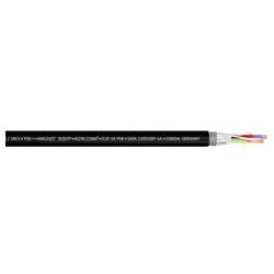 Cordial 15610 RJ45 síťové kabely, propojovací kabely CAT 6A SF/UTP 2.00 m černá krytí PUR 1 ks