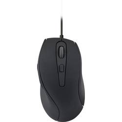 SpeedLink Axon Silent optická ergonomická myš, USB, 5 tlačítko, 2400 dpi, černá