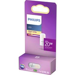 Philips LED 76791400 LED Energetická třída (EEK2021) F (A - G) GY6.35 pinová objímka 1.8 W = 20 W teplá bílá (Ø x d) 1.3 cm x 3.5 cm 1 ks