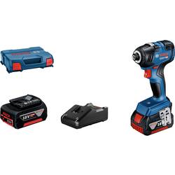 Bosch Professional GDR 18V-200, 06019J2107 aku rázový utahovák, 200, 18 V, Li-Ion, vč. 2x aku, vč. nabíječky, bezkartáčové