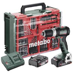 Metabo SB 18 L BL Set, 613157710 aku rázový utahovák, 65 Nm, 18 V, 2 Ah, LiHD , bezkartáčové, kufřík, vč. 2x aku, vč. nabíječky, vč. příslušenství