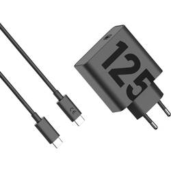 Motorola neu USB nabíječka, GaN, Rychlonabíječka, 1x USB-C®, 125 W, Power Delivery 3.0, Dodávka energie, černá