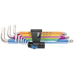 Wera 3950/9 Hex-Plus Multicolour HF Stainless 1 inbus sada klíčů 9dílná