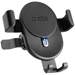 sbs mobile TESUPWIR15SCREW upevnění na ventilační mřížku držák mobilního telefonu do auta s funkcí indukčního nabíjení 85 mm (max)