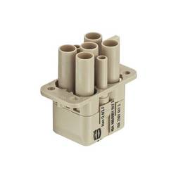 Harting Han Q 4/2 F-c 09120063141 konektorová vložka, zásuvka, seria Han® Q, 1 ks