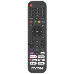 Dyon DYON SMART 43 VX LED TV, 108 cm 43 palec, E (A - G), DVB-S2, DVB-C, DVB-T2, CI+, Full HD, Smart TV, WLAN, černá