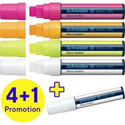 Schneider Schreibgeräte fix Decomarker Maxx 260 sortiert Box 5 Stück 126070 5 ks