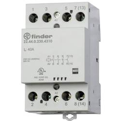 Finder 22.44.0.230.4710 stykač 3 spínací kontakty, 1 rozpínací kontakt 230 V/DC, 230 V/AC 40 A 1 ks